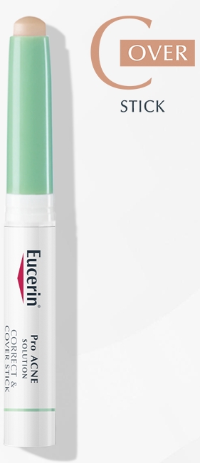 Eucerin Pro Acne Solution Correct Cover Stick 2g.ดินสอแต้ม